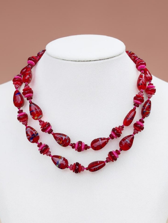 Vintage Jewelry - Vintage Murano Glass Necklace